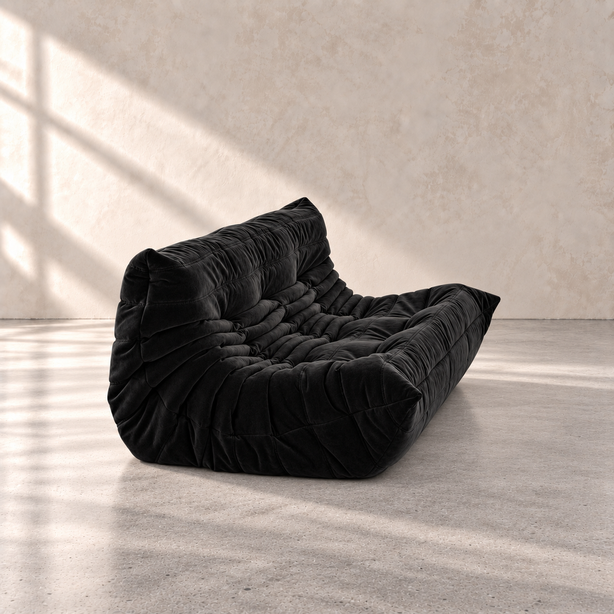 FORMA modular sofa, contemporary low-profile designer seating with premium filling