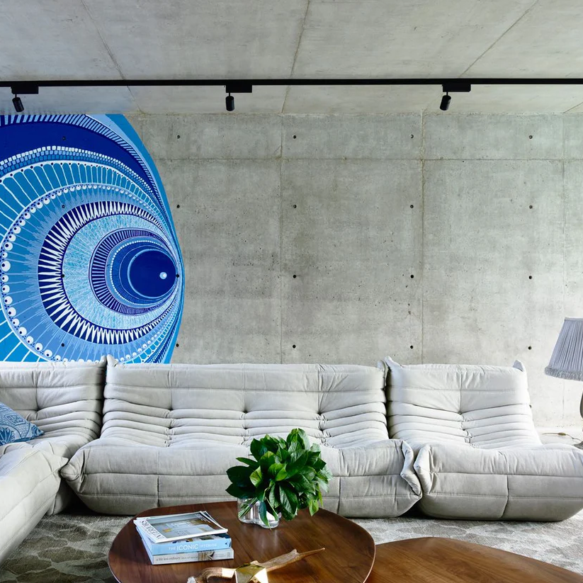 luxury designer sectional sofa