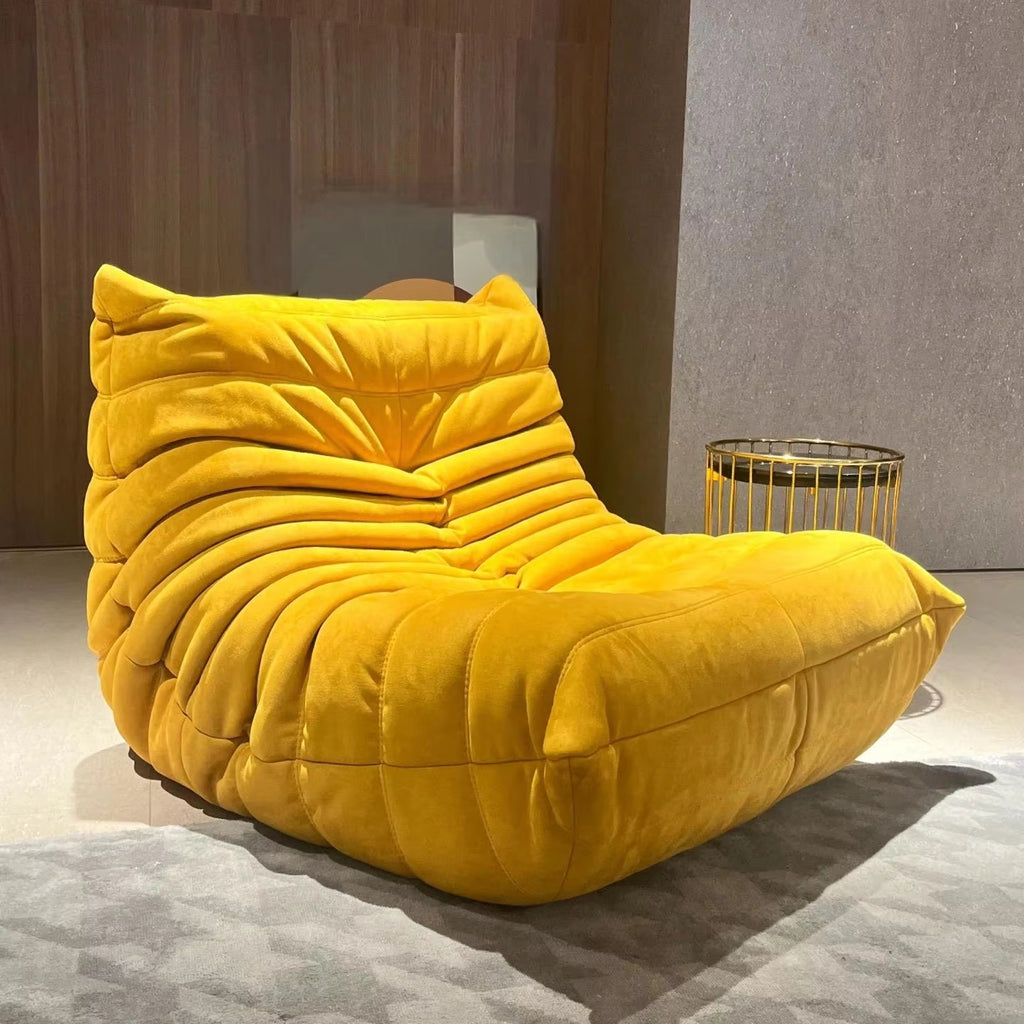 modern tufted lounge chair for luxury spaces