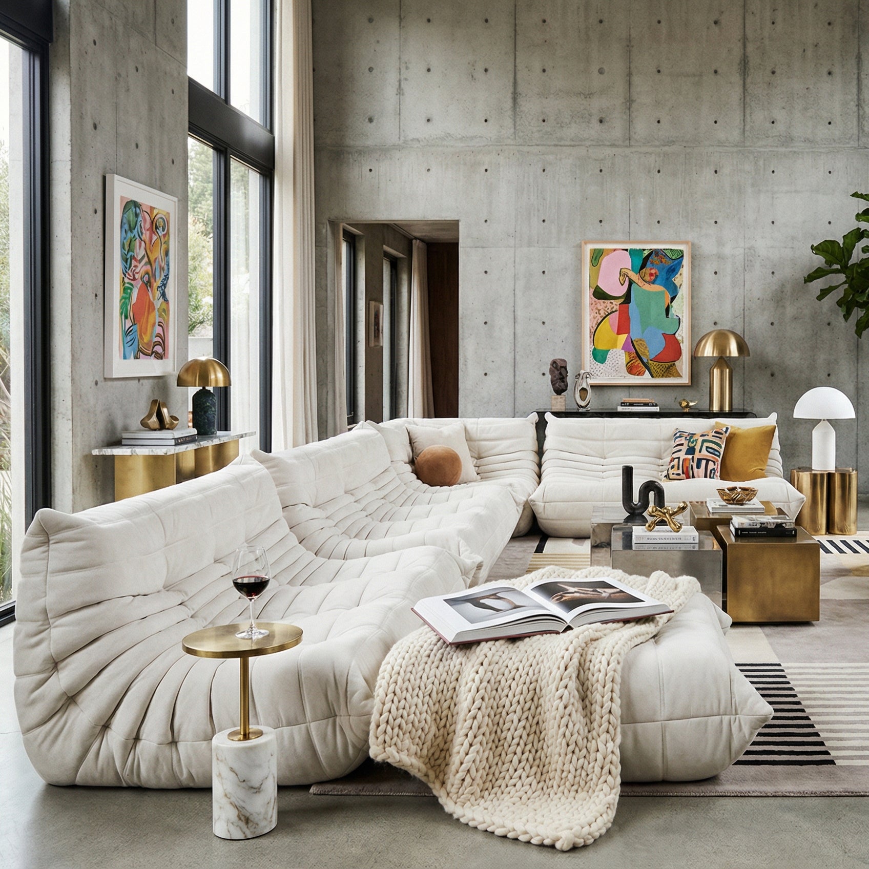 FORMA™ Armless Sofa – Monaco Chateau
